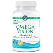 Suplementy naturalne - Omega vision 1460 mg 60 kapsułek NORDIC NATURALS - miniaturka - grafika 1