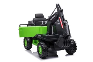 Koparka Na Akumulator Volvo DK-VE888 Zielona - Pojazdy elektryczne dla dzieci - miniaturka - grafika 9