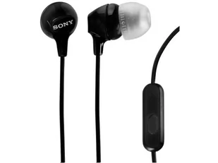 Sony MDR-EX15APB czarne (MDR-EX15APB.CE7) - Słuchawki - miniaturka - grafika 1