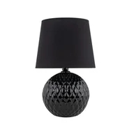 Lampy stojące - Santana lampa stołowa 1xE27 czarna 16047 - miniaturka - grafika 1