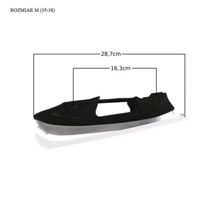 Płozy łyżwowe figurowe (czarne) Croxer Optima / Exima - Sporty zimowe - akcesoria - miniaturka - grafika 3