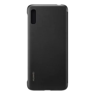 Huawei Flip Cover etui pokrowiec z klapką Huawei Y6 2019 czarny (51992945) - Etui i futerały do telefonów - miniaturka - grafika 5