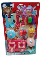 Zabawy w naśladowanie dorosłych - Zestaw Kuchenny Dla Dziewczynek Kuchenka I Akcesoria 5400 - miniaturka - grafika 1