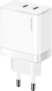 P4Y Ładowarka sieciowa 2xUSB-C US-CC172 40W biała - Ładowarki do telefonów - miniaturka - grafika 1