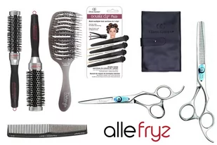 Olivia Garden The Essential Kit Zestaw fryzjerski - Nożyczki fryzjerskie - miniaturka - grafika 2