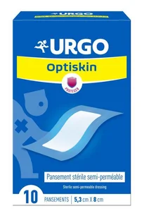 BIO-PROFIL POLSKA SP. Z O.O. URGO OPTISKIN Wodoodporny opatrunek 5,3 cm x 8 cm 10 szt - Apteczki i materiały opatrunkowe - miniaturka - grafika 2
