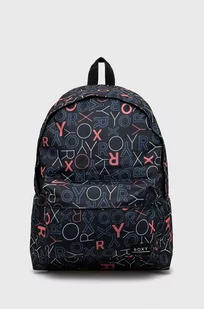 Roxy plecak 4202929190 damski kolor czarny duży wzorzysty - Plecaki - miniaturka - grafika 1