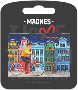 Pan Dragon Magnes Poznań ILP-MAG-C-POZ-19 - gadżet - Magnesy - miniaturka - grafika 1