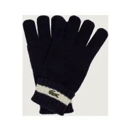 Rękawiczki - Lacoste Wełniane rękawiczki - miniaturka - grafika 1