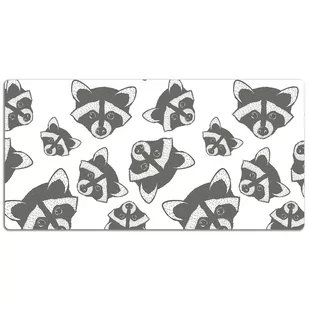 Mata ochronna na biurko Szop pracz 120x60 cm - Podkładki na biurko - miniaturka - grafika 1