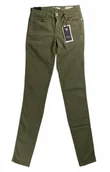 Spodnie damskie - Spodnie damskie skinny GUESS rozmiar 27 / 32, zielone - miniaturka - grafika 1