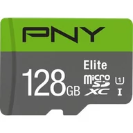 Karty pamięci - PNY Elite 128GB (P-SDU128V11100EL-GE) - miniaturka - grafika 1