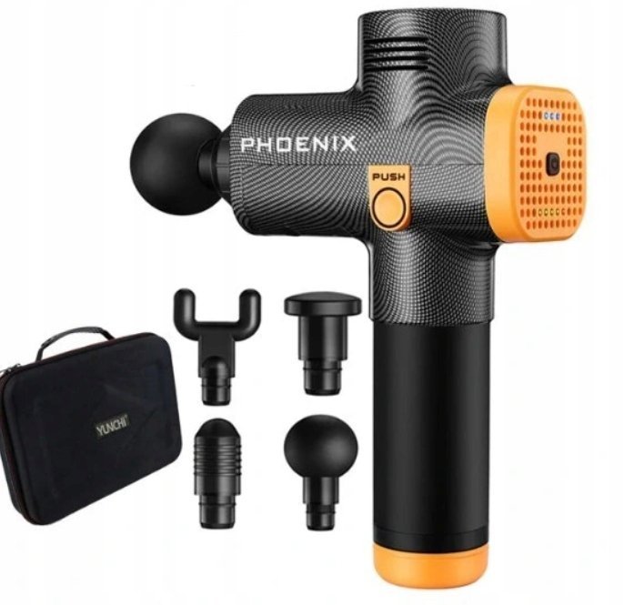 PISTOLET DO MASAŻU PHOENIX MASAŻER LCD