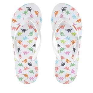 Japonki Kappa 351C22W White - Pink Coral - Pink Fuchsia Kolorowy - Klapki i japonki damskie - miniaturka - grafika 1