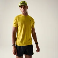 Koszulki sportowe męskie - Dare 2b Koszulka męska szybkoschnąca Persist Żółty, Rozmiar: L - miniaturka - grafika 1