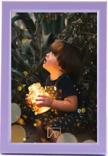 Ramka na zdjęcie 13x18 fioletowa - Ramki na zdjęcia - miniaturka - grafika 1