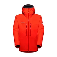 Kurtki męskie - Mammut Chaqueta Con Capucha Meron Hs Kurtka męska, Spicy-magma, S - miniaturka - grafika 1