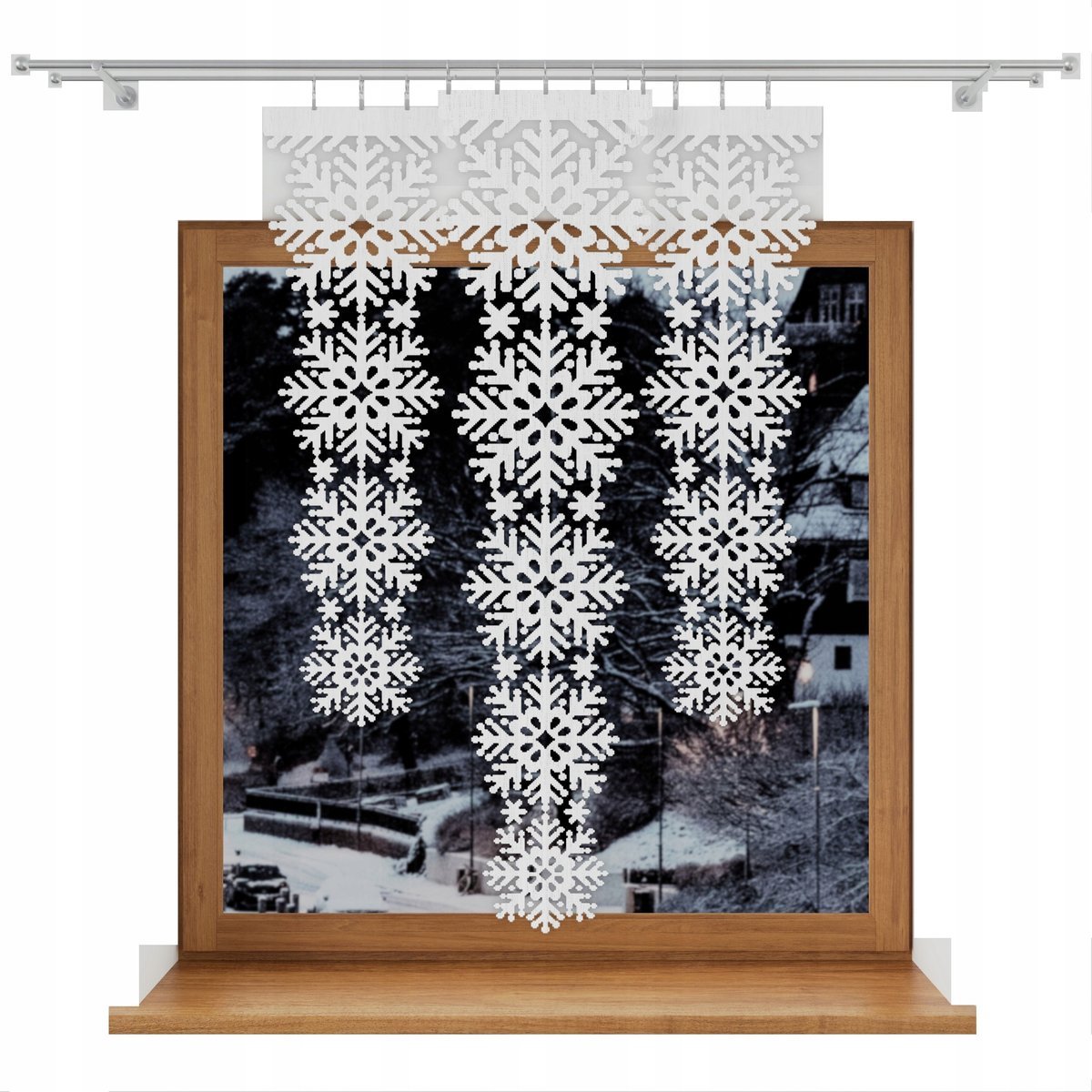 ŚNIEŻKA 2 panel, ażur, DEKOR rozm. 35x110m
