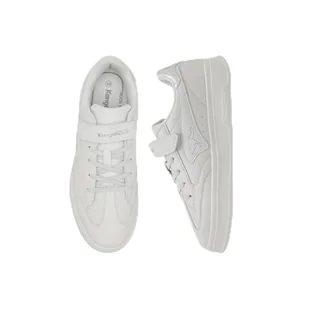 KangaROOS K-gk Ready Ev sneakersy dziewczęce, Bia?e srebro, 39 EU - Buty dla dziewczynek - miniaturka - grafika 1