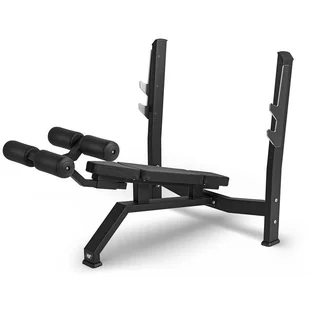 Marbo Sport Ławka Do Wyciskania W Skosie Ujemnym Mp-L208 Marbo Professional (MP-L208-k1t1) - Ławki treningowe - miniaturka - grafika 1
