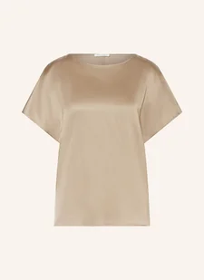 Marc O'polo Bluzka Z Satyny beige - Bluzki damskie - miniaturka - grafika 1