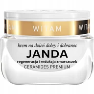 Kremy do twarzy - JANDA CERAMIDES PREMIUM KREM DO TWARZY REGENERACJA REDUKCJA ZMARSZCZEK 50ML - miniaturka - grafika 1