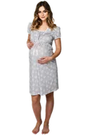 Piżamy damskie - Italian Fashion Noelia druk koszula nocna - miniaturka - grafika 1