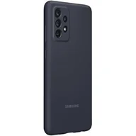 Etui i futerały do telefonów - Samsung Etui Silicone Cover Galaxy A72, czarne 8806090876356 - miniaturka - grafika 1