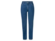 Spodnie damskie - esmara® Jeansy damskie Mom fit (Niebieski, 34) - miniaturka - grafika 1