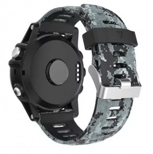 PASEK SILIKONOWY DO GARMIN FENIX 3 / 3HR / 5X / 5X PLUS - Akcesoria do pulsometrów i zegarków sportowych - miniaturka - grafika 1