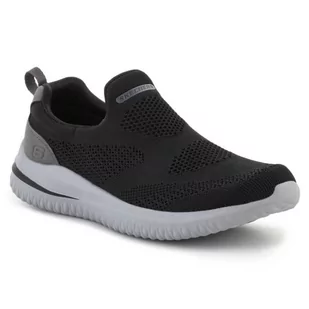 Buty Skechers Delson- 3.0- Fairfield M 210405-BLK czarne - Buty sportowe męskie - miniaturka - grafika 1