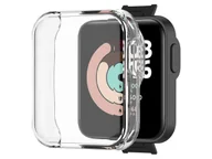 Akcesoria do smartwatchy - Silikonowe etui Alogy do Xiaomi Mi Watch Lite/ Redmi Watch Przezroczyste - miniaturka - grafika 1