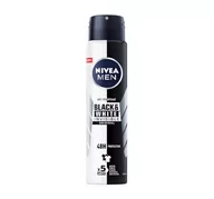 Dezodoranty i antyperspiranty męskie - Nivea Men Invisible for Black & White Dezodorant w sprayu 150 ml - miniaturka - grafika 1