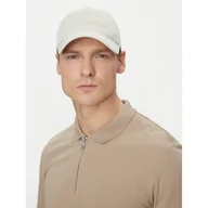 Czapki męskie - Czapka z daszkiem Calvin Klein K50K513015 Beżowy - miniaturka - grafika 1