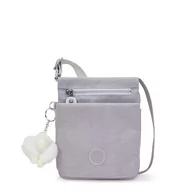 Torebki damskie - Kipling New Eldorado Crossbody Bags, 2x15x19.5, Tender Grey - miniaturka - grafika 1