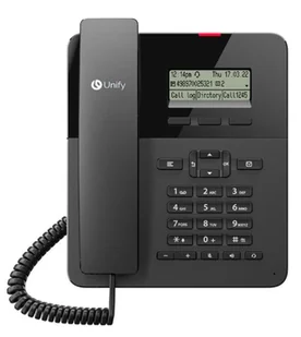 Unify OpenScape Desk Phone CP110 Telefon analogowy Czarny - Telefony stacjonarne - miniaturka - grafika 1
