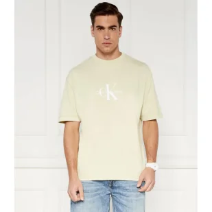CALVIN KLEIN JEANS T-shirt ARCHIVAL MONOLOGO | Regular Fit - Koszulki męskie - miniaturka - grafika 1