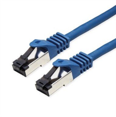 Value Kabel krosowy VALUE S/FTP, kategoria 8 klasa I, skręcony, LSOH, PoE, niebieski, 3 m