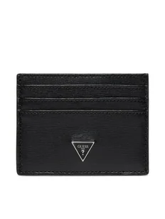 Guess Etui na karty kredytowe SMCSLE LEA25 Czarny - Etui na dokumenty i karty - miniaturka - grafika 1
