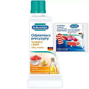 Dr. Beckmann Dr odplamiacz tłuszcz i sosy 50ml + - Środki do prania - miniaturka - grafika 1