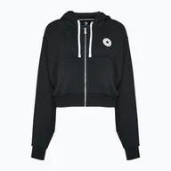Bluzy damskie - Bluza damska Converse Retro Full-Zip Hoodie converse black - miniaturka - grafika 1