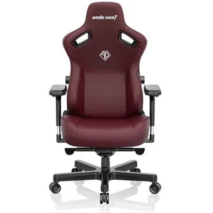 Anda Seat Kaiser 3 L Gamingowy do 150kg Skóra ECO Bordowy - Fotele gamingowe - miniaturka - grafika 1