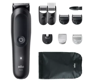 Braun AIO5540 7 nasadek 120min - Trymery - miniaturka - grafika 1