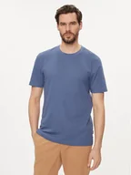 Koszulki męskie - Boss T-Shirt Tiburt 240 50452680 Niebieski Regular Fit - miniaturka - grafika 1