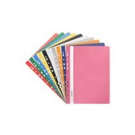 Zeszyty szkolne - Skoroszyt A4 miękki zawieszany PP mix 10 szt. - miniaturka - grafika 1