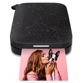 Drukarki kart i etykiet - Drukarka HP Sprocket Kolor Bluetooth Czarny - miniaturka - grafika 1