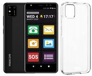 Telefony komórkowe - Maxcom MS554 2GB/32GB Dual Sim Czarny - miniaturka - grafika 1