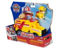 Samochody i pojazdy dla dzieci - Psi Patrol fire rescue pojazd tematyczny - Rubble 6072662 Wb3 - zabawka - miniaturka - grafika 1