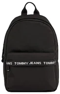 Plecaki - Tommy Hilfiger Męski plecak TJM Essential Dome, jeden rozmiar, Czarny, rozmiar uniwersalny - miniaturka - grafika 1