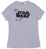 Koszulki i topy damskie - Szara koszulka STAR WARS XL - miniaturka - grafika 1
